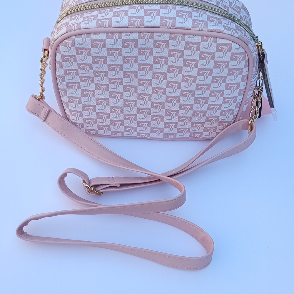 Juicy Couture crossbody pink Bag| Geo pink Diamond over the shoulder bags NWT - Picture 7 of 14